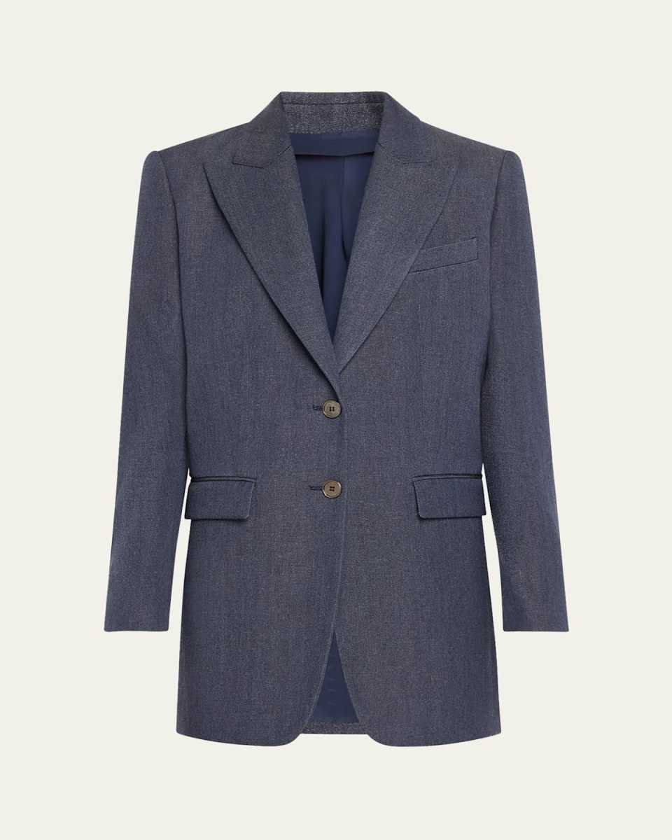 Denim Boyfriend Blazer